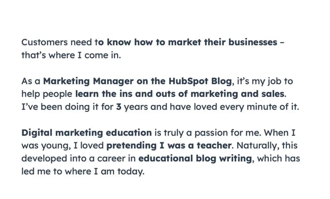 how to write a linkedin summary, sales linkedin summary template